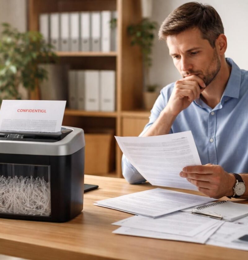 découvrez comment choisir le service idéal de destruction de documents confidentiels pour particuliers, en assurant sécurité, confidentialité et conformité.