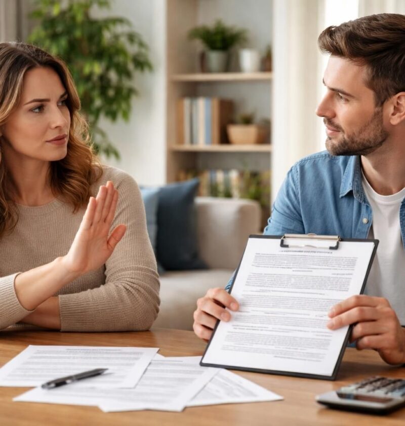 découvrez des conseils pratiques pour gérer la situation lorsque votre femme refuse de signer l'acte de vente et améliorer la communication pour avancer ensemble.