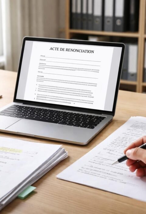 téléchargez notre modèle d'acte de renonciation en pdf pour rédiger correctement votre document et éviter les erreurs fréquentes. guide pratique et conseils inclus.