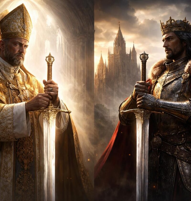 découvrez la théorie des deux glaives, qui explore la dualité entre le pouvoir spirituel et le pouvoir temporel dans l'histoire et la politique.