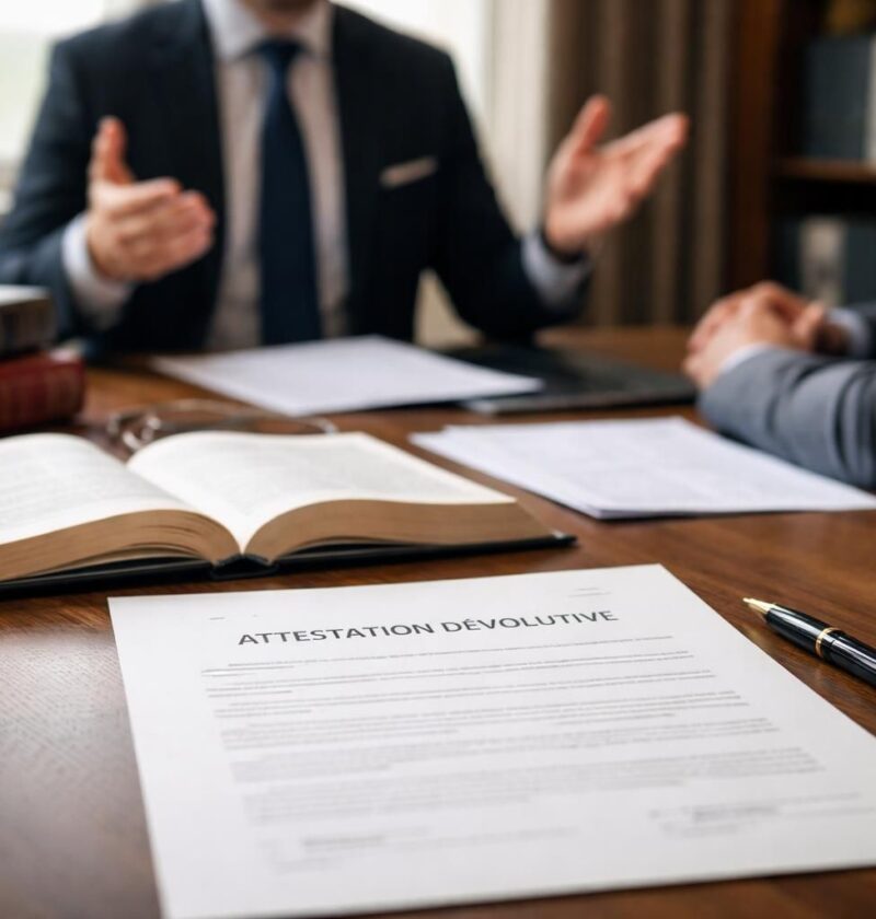 découvrez ce qu'est une attestation dévolutive et les implications juridiques essentielles à connaître pour mieux comprendre ses enjeux.