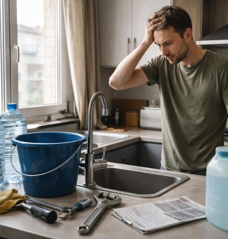 découvrez les solutions pour les locataires en cas de coupure d'eau courante et informez-vous sur la durée maximale pendant laquelle vous pouvez rester sans eau dans votre logement.