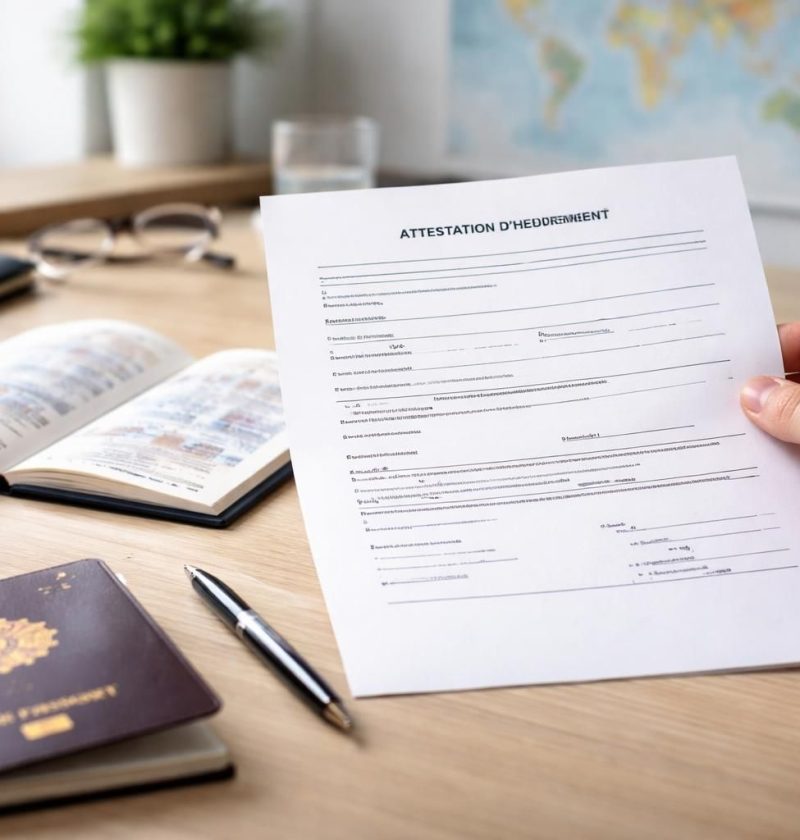 découvrez comment présenter correctement une attestation d'hébergement lors de votre demande de visa, avec des conseils pratiques et les documents nécessaires pour faciliter votre démarche.